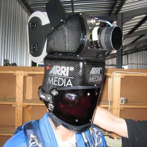 Arri 35 mm helmet camera