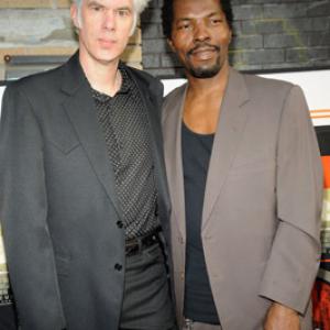 Jim Jarmusch and Isaach De Bankolé at event of The Limits of Control (2009)