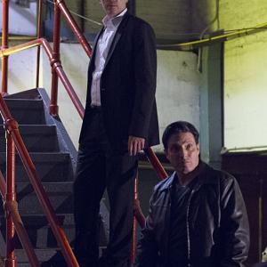 The Devil You Know  Reese Jim Caviezel left must team up with Scarface David Valcin right when Elias is targeted by Dominic the ambitious leader of the Brotherhood on PERSON OF INTEREST