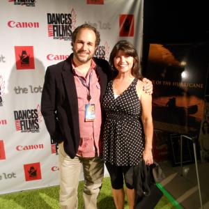 Dances with Films Festival Carrie Barton with Eye of the Hurricanes Director Jesse Wolfe Graumans Chinese Theater