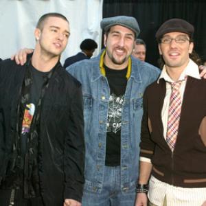 Joey Fatone, Justin Timberlake and J.C. Chasez