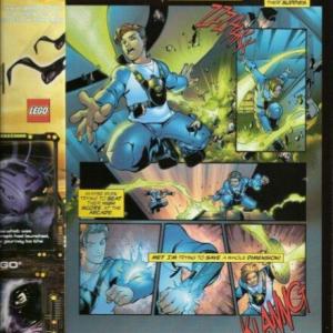 A page from the Galidor Comic Book series