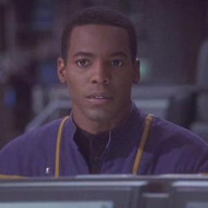 Anthony Montgomery as ENSIGN TRAVIS MAYWEATHER in Star Trek Enterprise