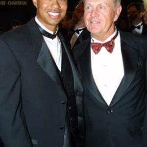 Tiger Woods and Jack Nicklaus