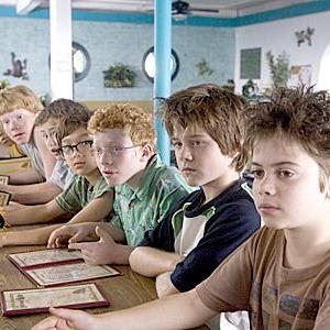 Worm Gang in the diner during a scene in How To Eat Fried Worms