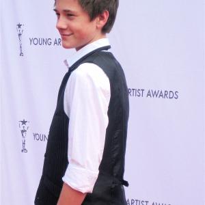 Luke Benward on the red carpet at the 30th Annual Young Artist Awards 2009