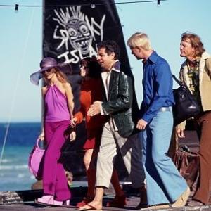 Still of Rowan Atkinson Matthew Lillard Sarah Michelle Gellar Linda Cardellini and Freddie Prinze Jr in ScoobyDoo 2002