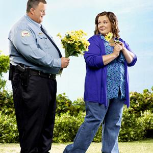 Melissa McCarthy and Billy Gardell in Mike amp Molly 2010