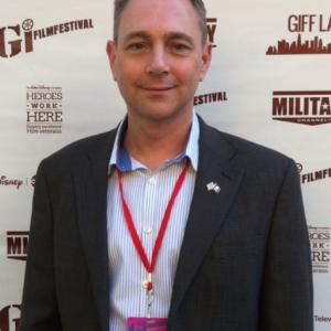 F. Lee Reynolds at the GI Film Festival held at the Disney Studios in November 2013