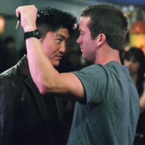 Still of Brian Tee and Lucas Black in Fast and the Furios: Tokyo Drift