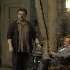 Still of Saul Rubinek and Mark Sheppard in Warehouse 13 (2009)