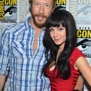 Kris HoldenRied and Ksenia Solo at event of Lost Girl 2010