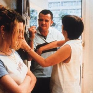 Helen Coker, Daniel Mays and Ruth Sheen in Mike Leigh's All or Nothing 2002