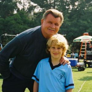 With Mike Ditka on Kicking and Screaming