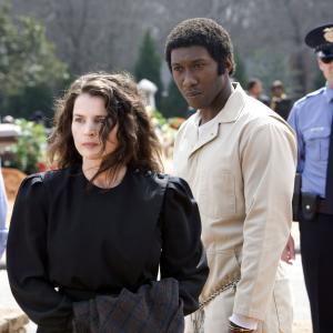 Still of Julia Ormond and Mahershala Ali in The Wronged Man 2010