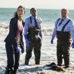 Still of Angie Harmon Bruce McGill and Lee Thompson Young in Rizzoli amp Isles 2010