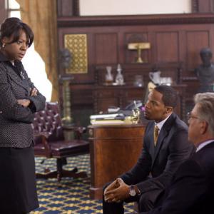 Still of Jamie Foxx, Viola Davis and Bruce McGill in Law Abiding Citizen (2009)