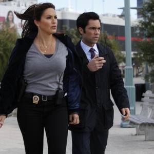 Still of Mariska Hargitay and Danny Pino in Law & Order: Special Victims Unit (1999)