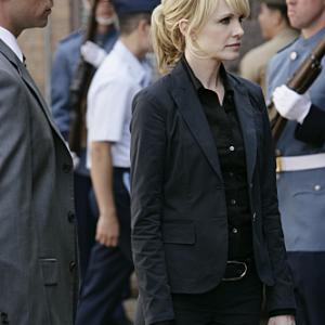 Still of Kathryn Morris and Danny Pino in Cold Case (2003)