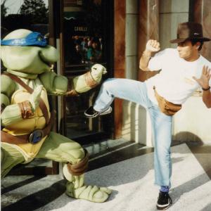 Marc SAEZ and a TURTLE ; - )