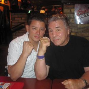 Tre with The Champ George Chuvalo
