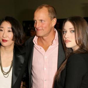 Woody Harrelson Sandra Oh and Kat Dennings at event of Defendor 2009