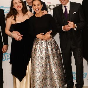 Natalie Portman, Christopher Eccleston, Stellan Skarsgård and Kat Dennings at event of Toras: Tamsos pasaulis (2013)