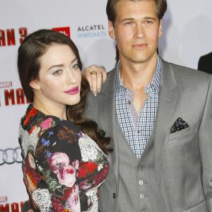 Kat Dennings and Nick Zano at event of Gelezinis zmogus 3 2013