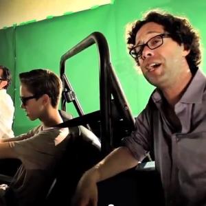 Steven Calcote directing Ryan Beatty in the music video Hey LA