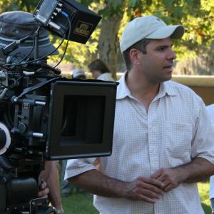 Joe Menendez on the set of Ladron Que Roba A Ladron in 2006