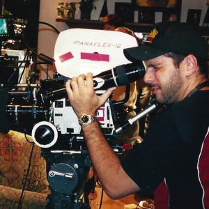 Joe Menendez directing his first episode of The Brothers Garcia Bad Hair Day in 2000 He won an Alma Award in 2001 for this episode