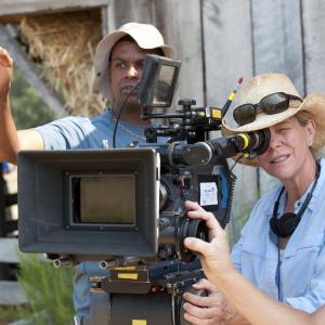 Camera Operator Alfeo Dixon and Director Michelle MacLaren