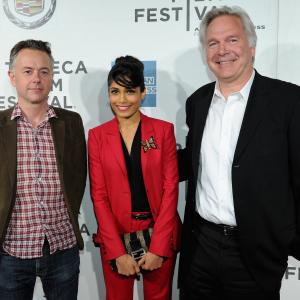 Jonathan Sehring, Michael Winterbottom and Freida Pinto at event of Trishna (2011)