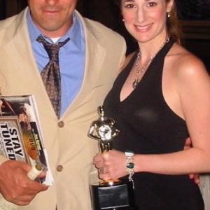 PresenterActor Billy Baldwin with Tamela DAmico at the Long Island International Film Expo 2005