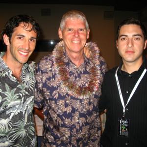 Nick Soper, Branden Blinn, Carlos F. Salas Opening Night, 2008 Honolulu Rainbow Film Festival