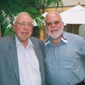 Jay S Bulmash right with his brother Gerald Bulmash in April 2000