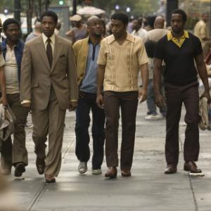 Still of Denzel Washington, Chiwetel Ejiofor and Common in American Gangster (2007)