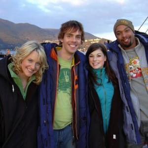Matthew Currie Holmes, Sonja Bennett, DeRay Davis and Meghan Heffern in Rukas (2005)