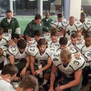 Production still from Sony Pictures WHEN THE GAME STANDS TALL w Jim Caveziel Alexander Ludwig Richard Kohnke Matthew Daddario  Jesse T Usher 21 August 2014