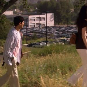 Still of MaryLouise Parker and Maulik Pancholy in Weeds 2005