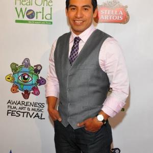 Actor Eloy Mendez attending The Awareness Film, Art & Music Festival