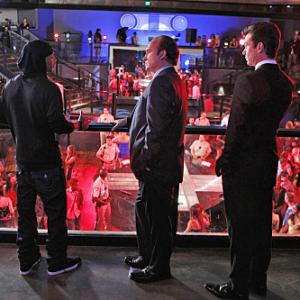 Still of James Belushi Jerry OConnell and Romeo Miller in The Defenders 2010