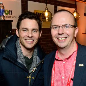 James Marsden and Col Needham at event of IMDb & AIV Studio at Sundance (2015)