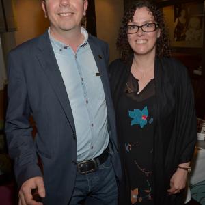 CEO and Founder of IMDB Col Needham and Karen Needham attend IMDbs 2014 Cannes Film Festival Dinner Party at Restaurant Mantel on May 19 2014 in Cannes France