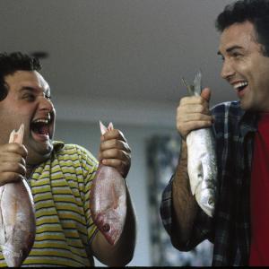 Still of Artie Lange and Norm MacDonald in Dirty Work (1998)