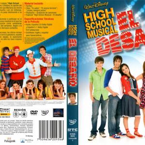 HIGH SCHOOL MUSICAL MEXICO EL DESAFIO WALT DISNEY PICTURES 2008 DVD