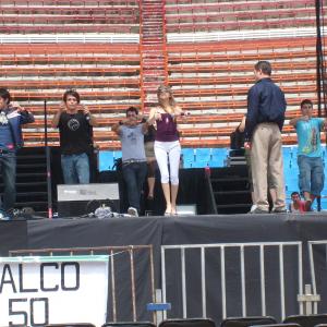 2008 HIGH SCHOOL MUSICAL MXICO EL DESAFO WALT DISNEY PICTURES ON TOUR SOUNDCHECK PLAZA DE TOROS MXICO