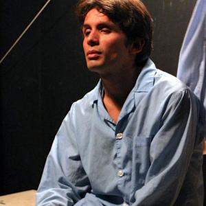 2013 MICROTHEATRE MIAMI. THE ONE WITHOUT EYES. EL QUE NO TIENE OJOS. WRITTEN AND DIRECTED BY JUAN CARLOS FLORES. SCENE CALEB.