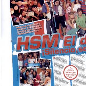 2008. HIGH SCHOOL MUSICAL MÉXICO: EL DESAFÍO. MAGAZINE POR TÍ. ARTICLE SHOOTING.