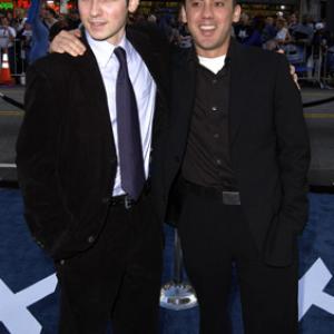 Dan Harris and Michael Dougherty at event of Iksmenai 2 2003